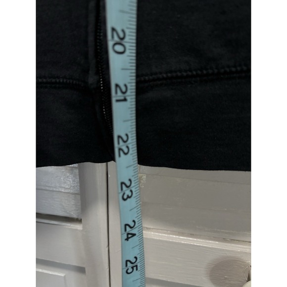 Onque Casuals Black Rhinestone Detail Zip Up Hood Jacket Pockets Size L - Picture 3 of 6